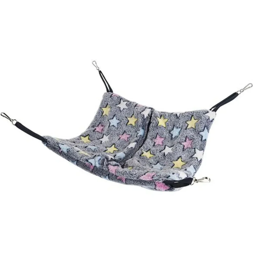 Hanging Hammock Nap Sack Swing Bag Pet Sleeper for Ferret Rat Sugar Glider